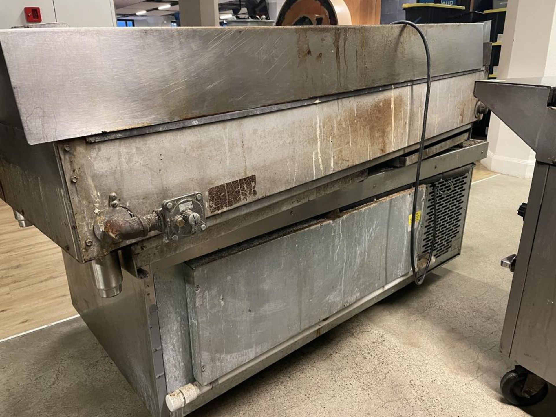 Vulcan 62" Charbroiler & Chef Base Refrigerator - Image 7 of 10