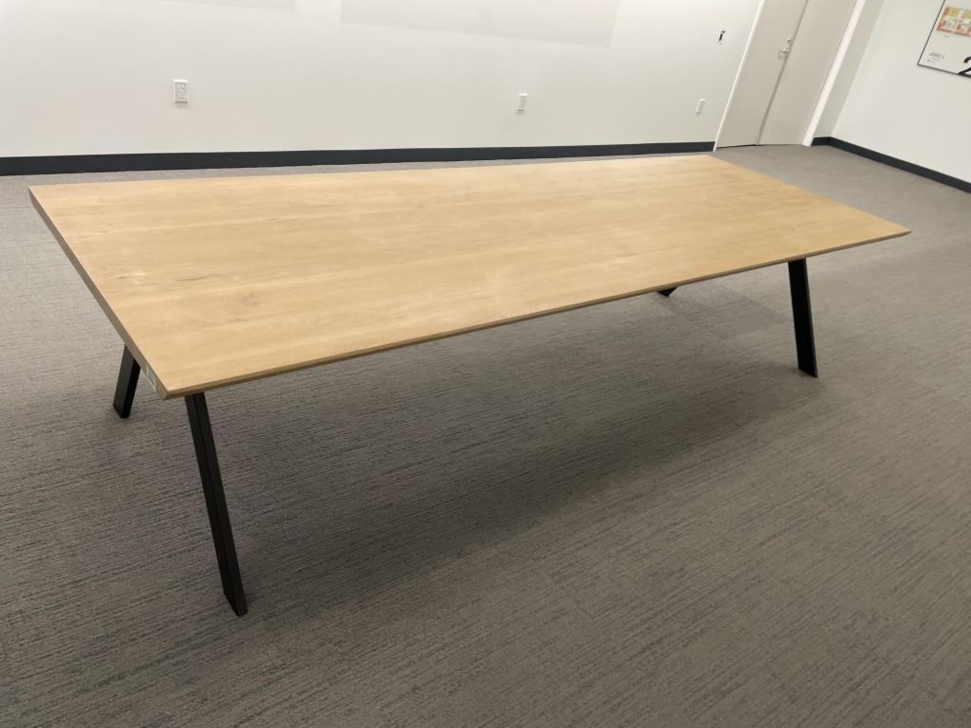 OHIO Design Table, A-Frame 120"L - Image 2 of 6