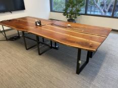 (4qty) Custom Wood Desks 72"L