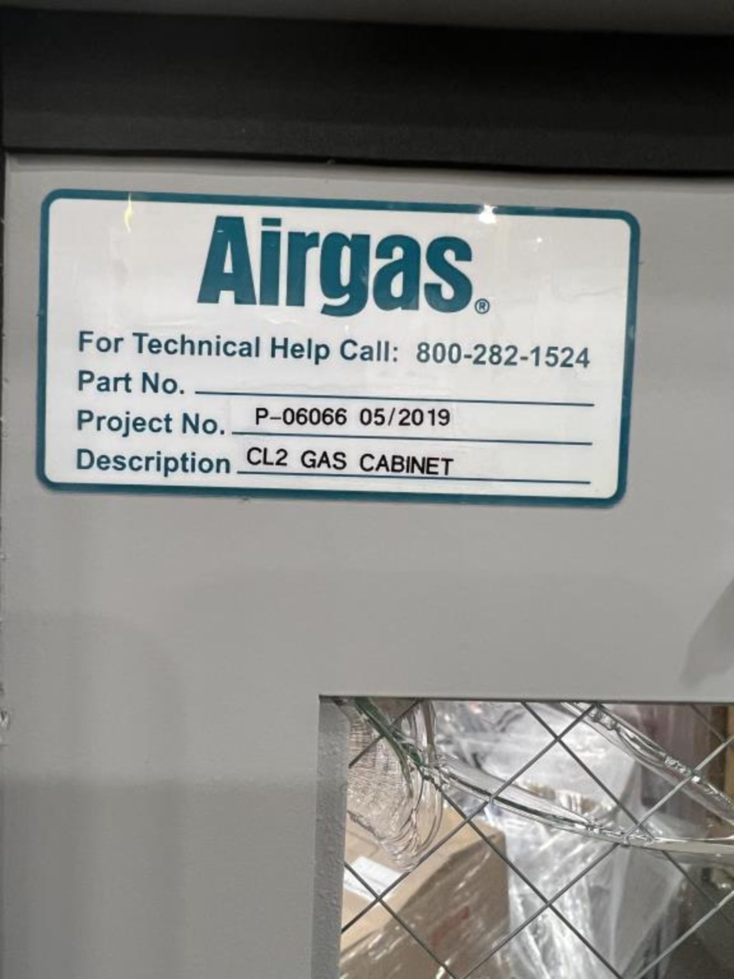 Airgas Gas Cabinet - Image 5 of 5