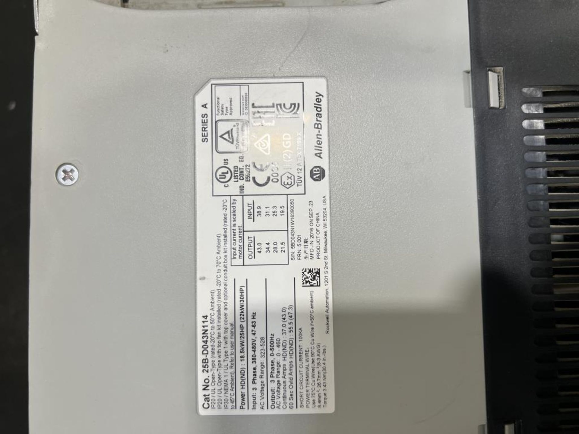 Allen Bradley PowerFlex - Image 2 of 2