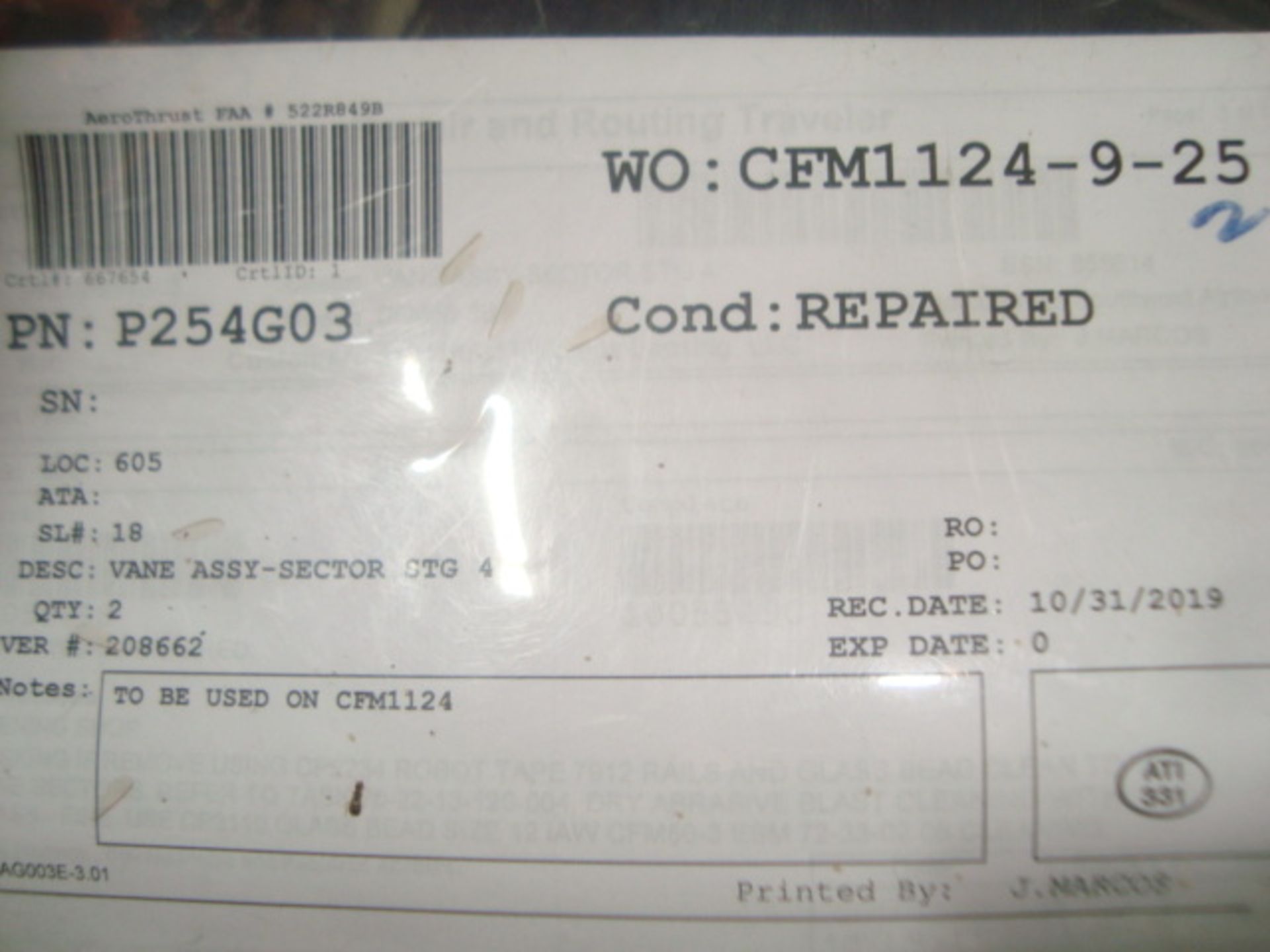 CFM56-3 Parts See Link - Image 10 of 18