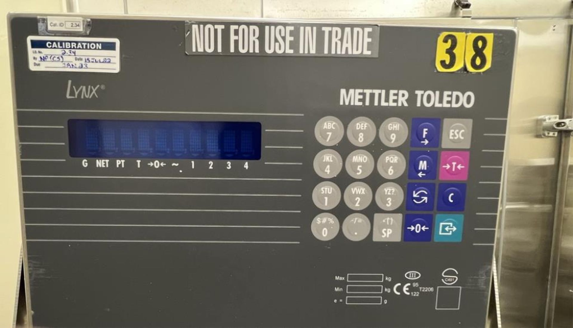 Mettler Toledo Platform Scale - Image 2 of 4