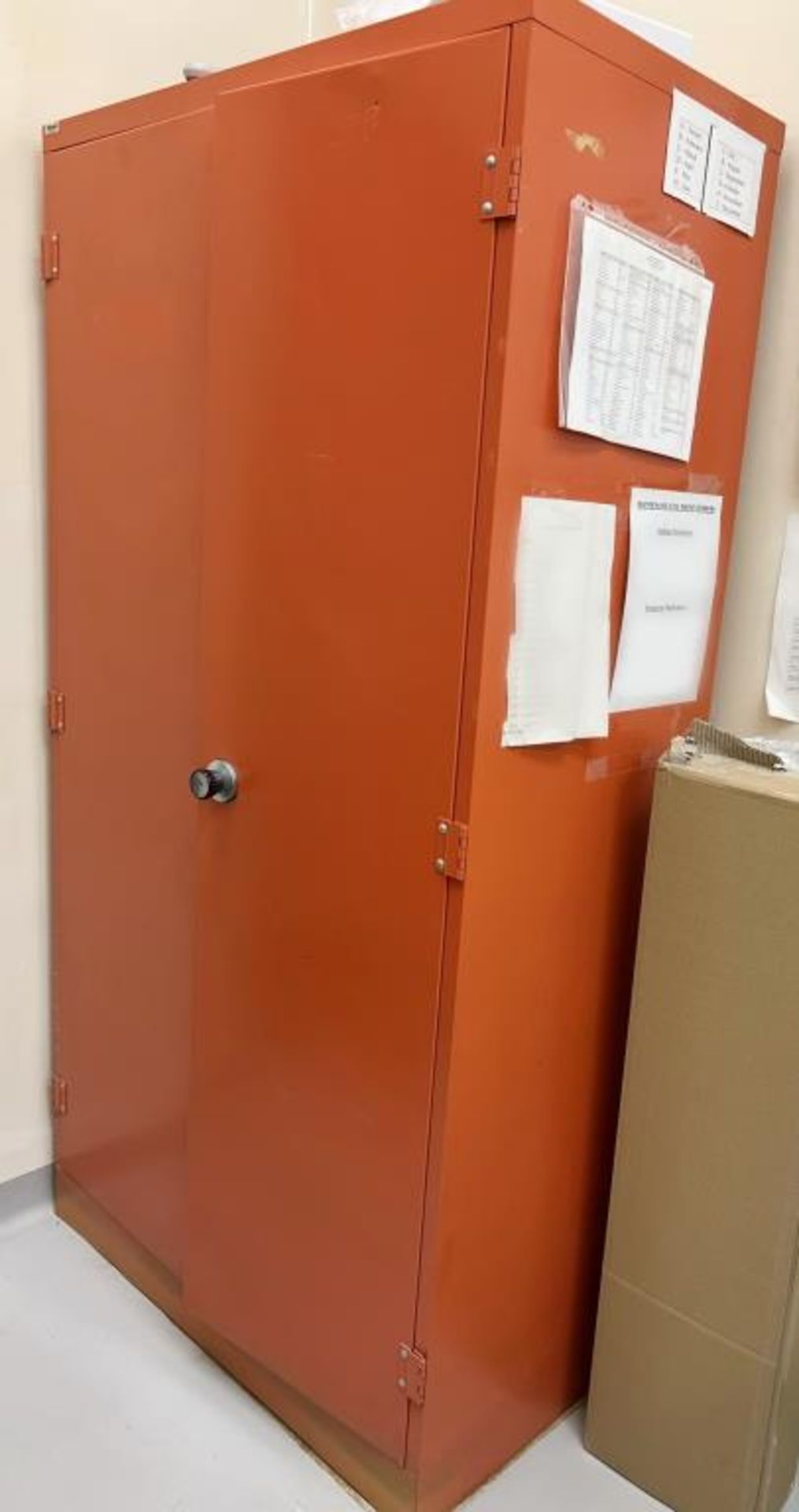 2 Door Cabinet (Orange)