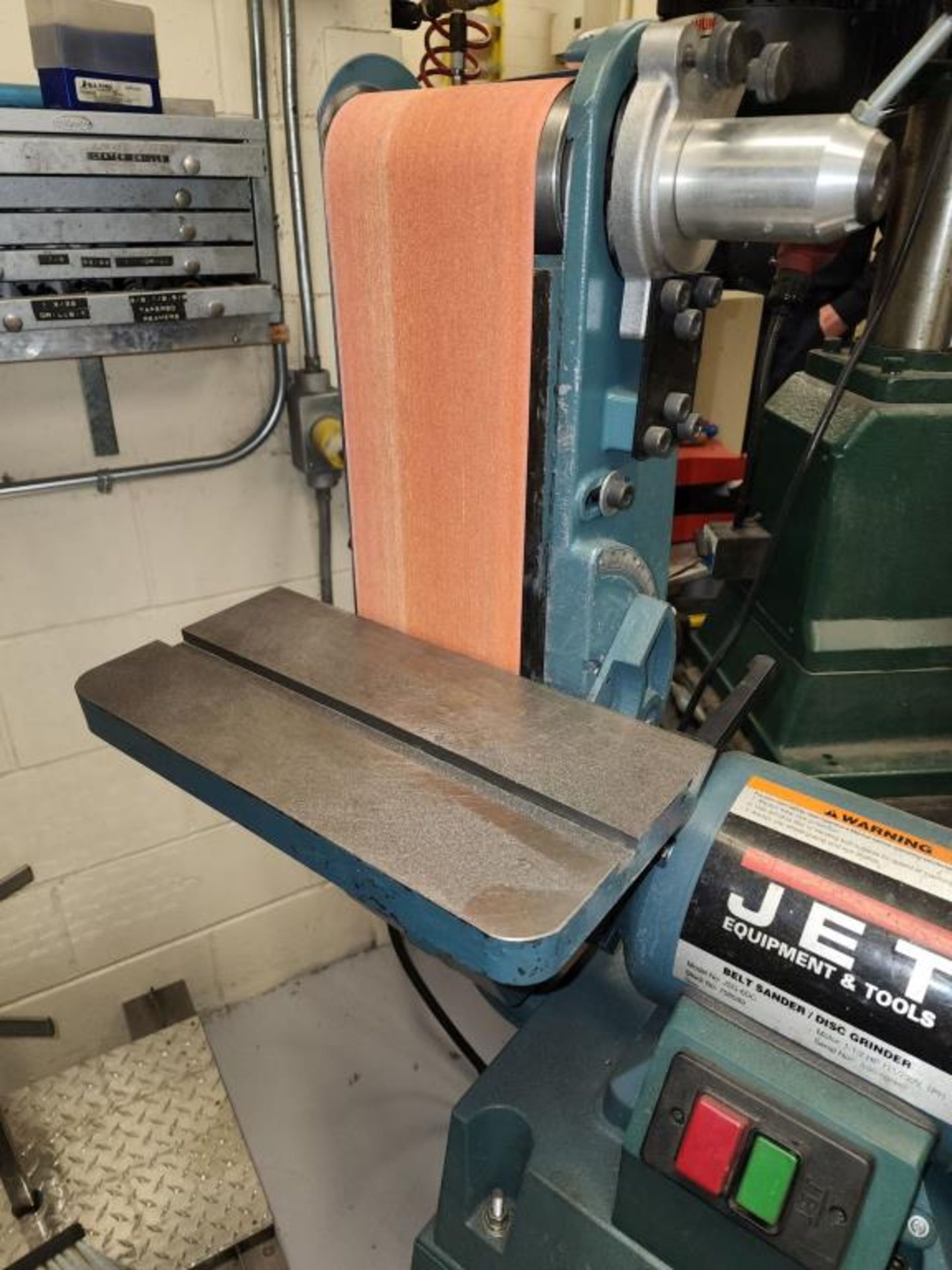 Jet Equipment Belt Sander/Disc Grinder - Image 4 of 7