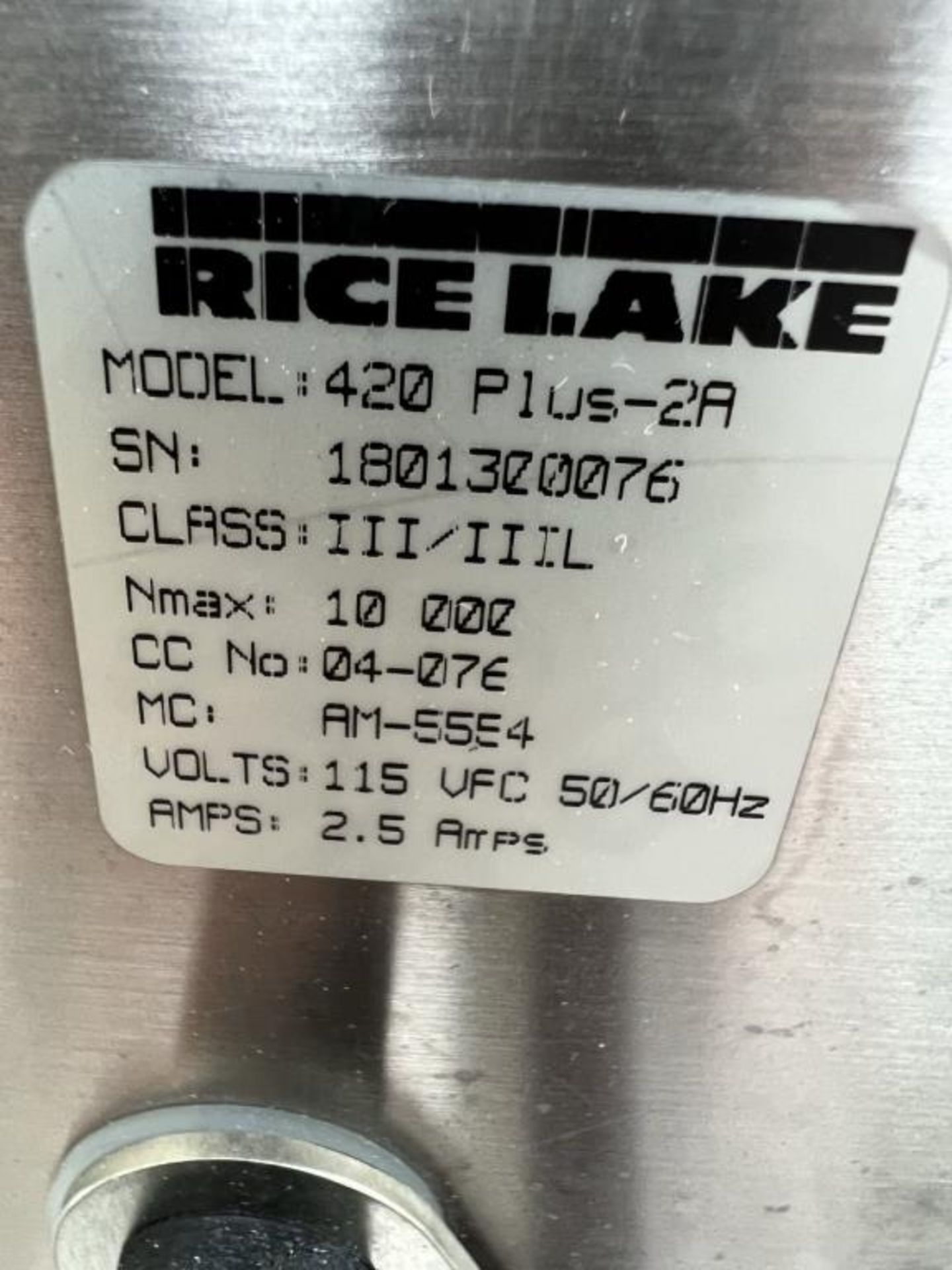 Rice Lake Platform Scale - Image 5 of 5