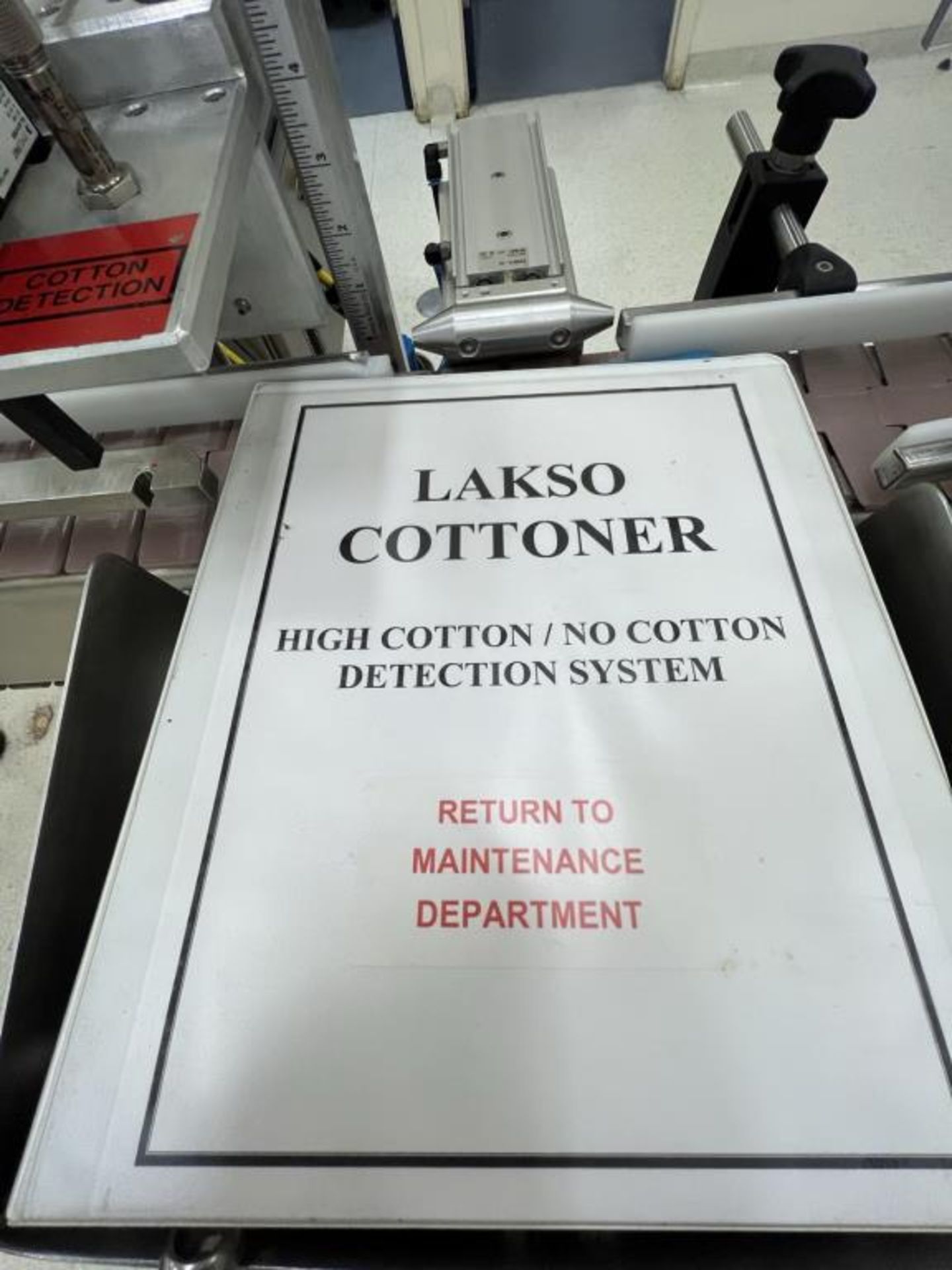 Lakso No Cotton/High Cotton Detection System - Image 2 of 3