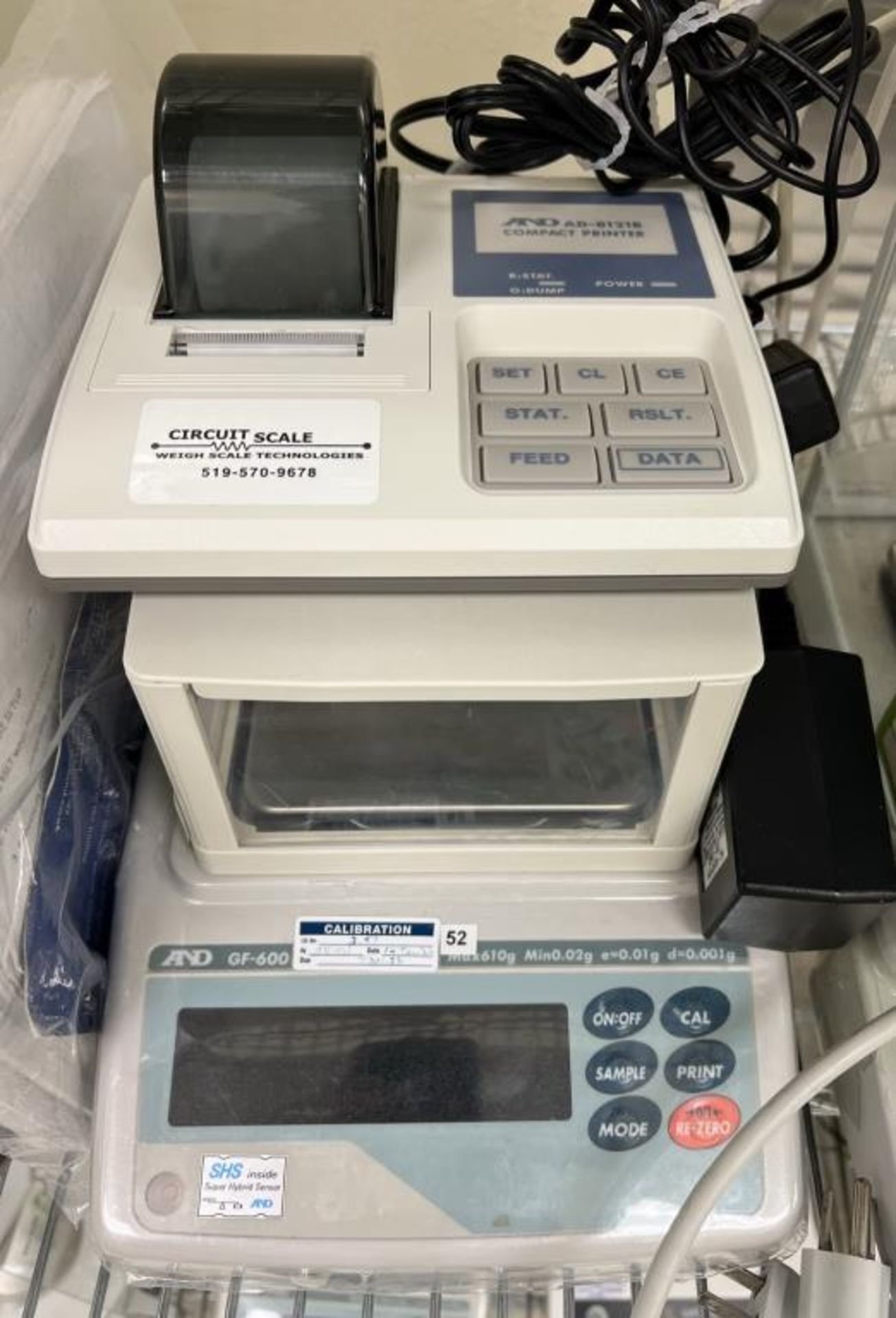 AND Digital Balance, Model GF-600