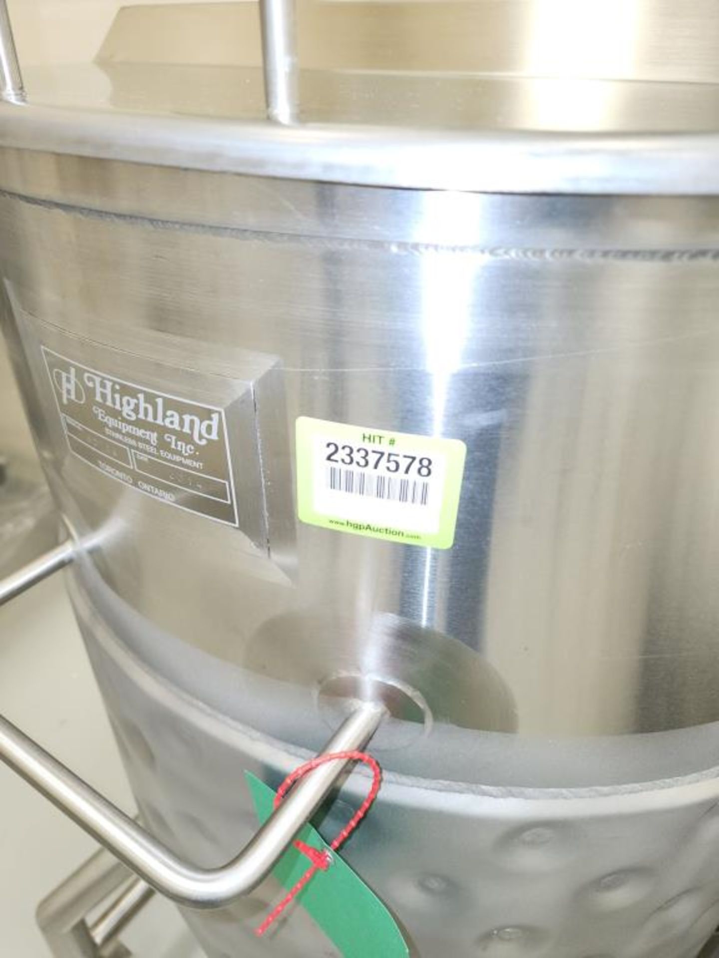 Highland Stainless Steel 100L Jacketed Tank - Image 5 of 5