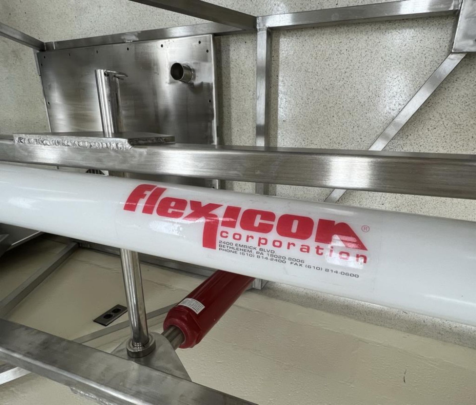 Flexicon UTK SS Flexible Screw Conveyor, Model 1250 Bev-Con - Image 2 of 4