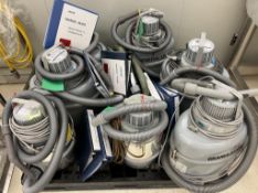 (7) Nilfisk HEPA GSD Vacuums