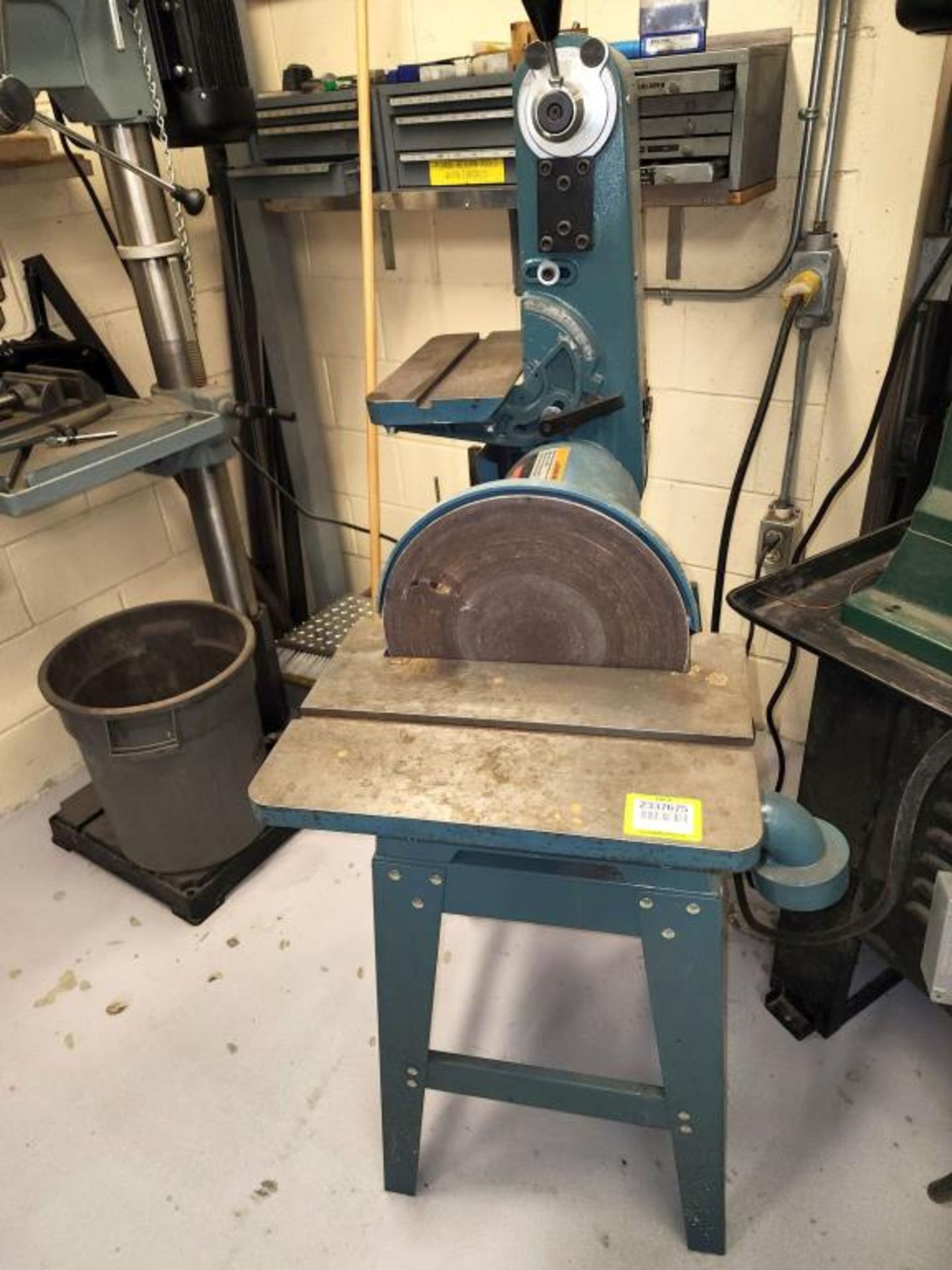 Jet Equipment Belt Sander/Disc Grinder