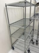 Metro 4 shelf SS Portable Storage Rack