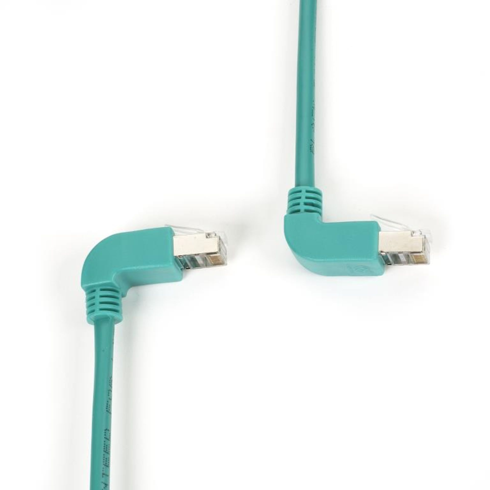 CAT5e Molded Angled Stranded Ethernet Patch Cables - Image 2 of 2