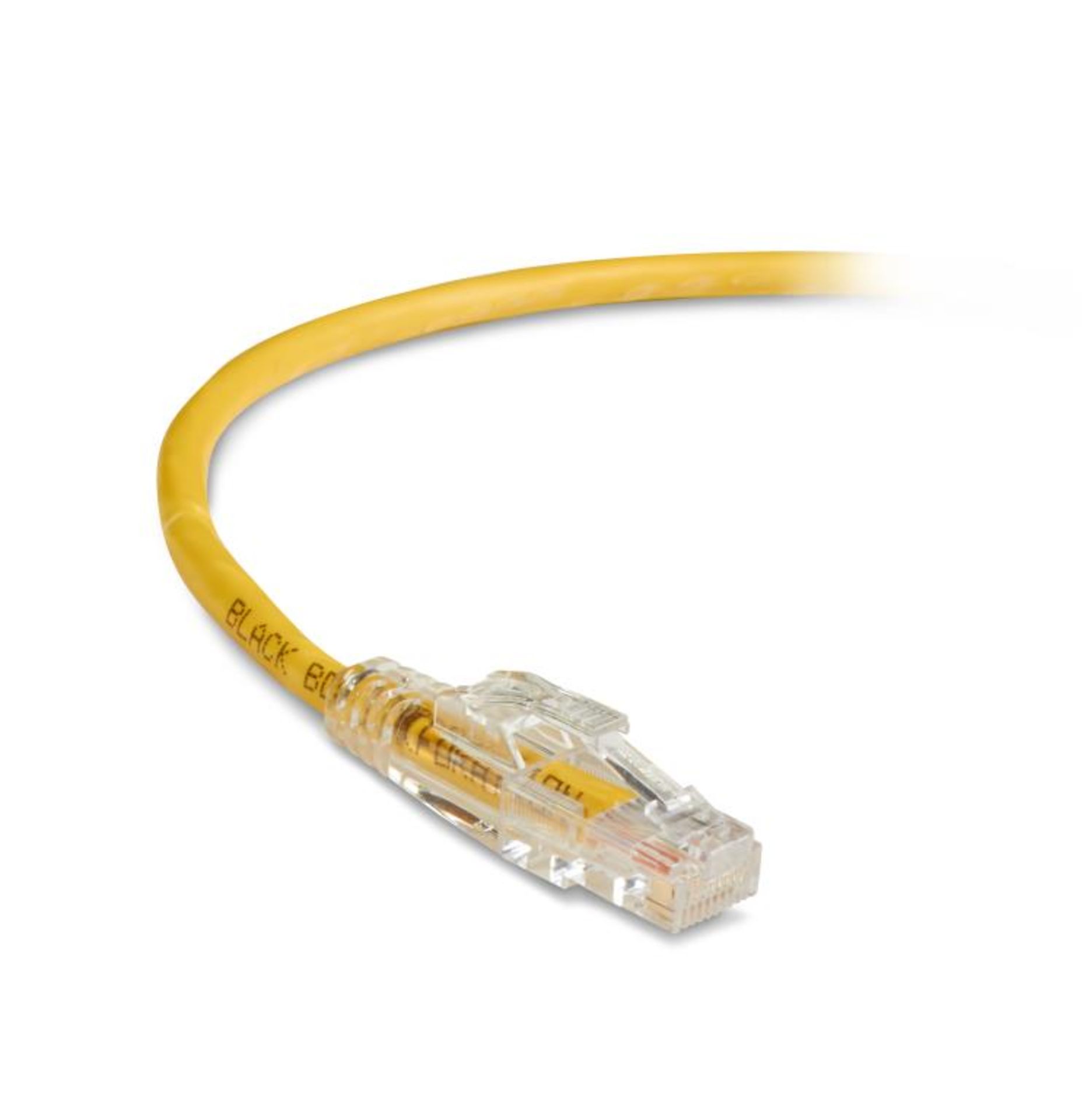 CAT5e Ethernet Patch Cables, Assorted Lengths, White/Yellow - Image 2 of 2