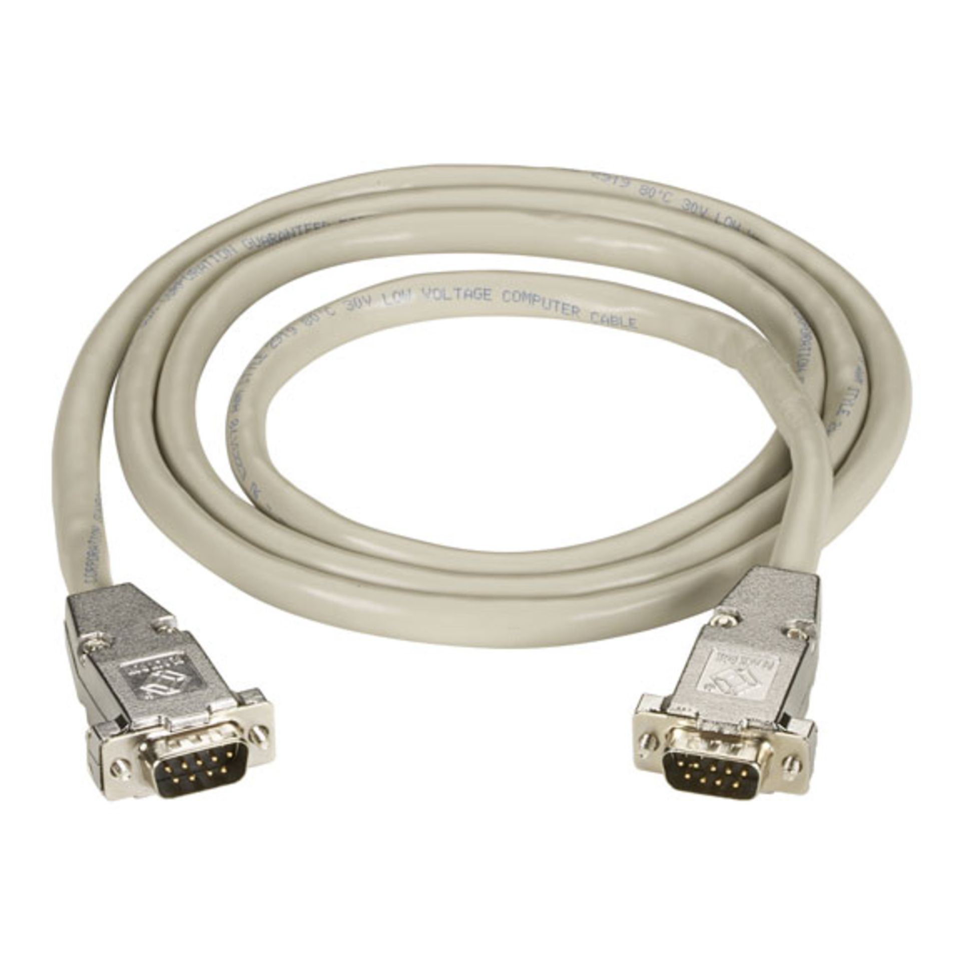 DB9 EMI/RFI Cable with Black Jacket, M-F, M-M, 5FT, 10FT - Image 3 of 3