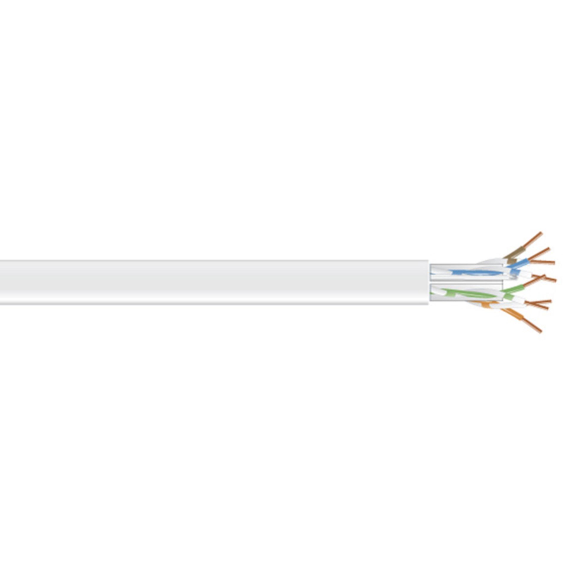 Solid Ethernet Bulk Cable and Plug Connectors