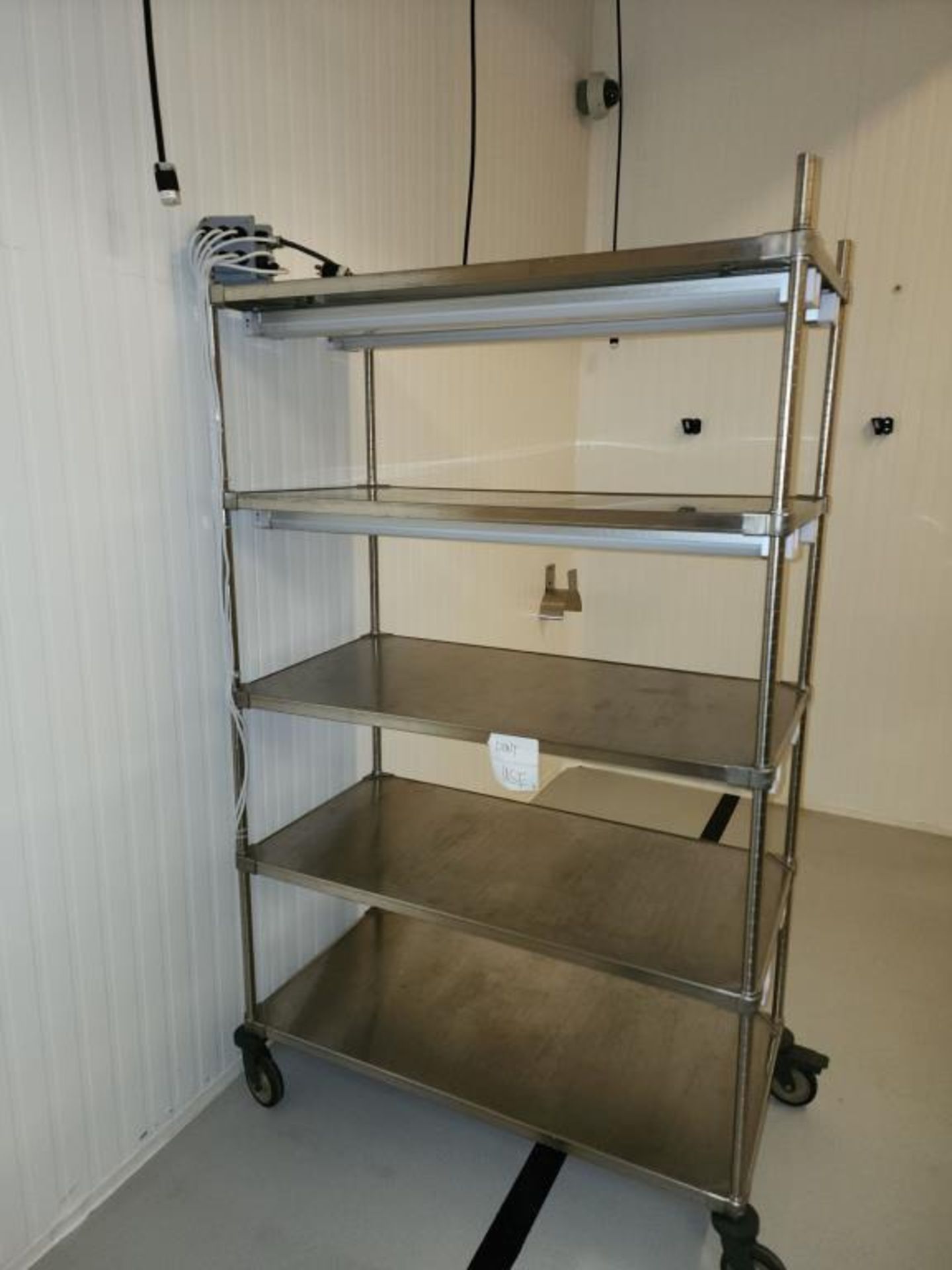 SS Clone Cart with Luminaire LED Fixtures