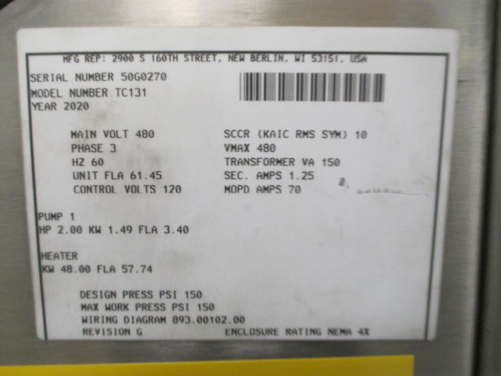 R-Cap Process Equipment Process System - Image 4 of 10