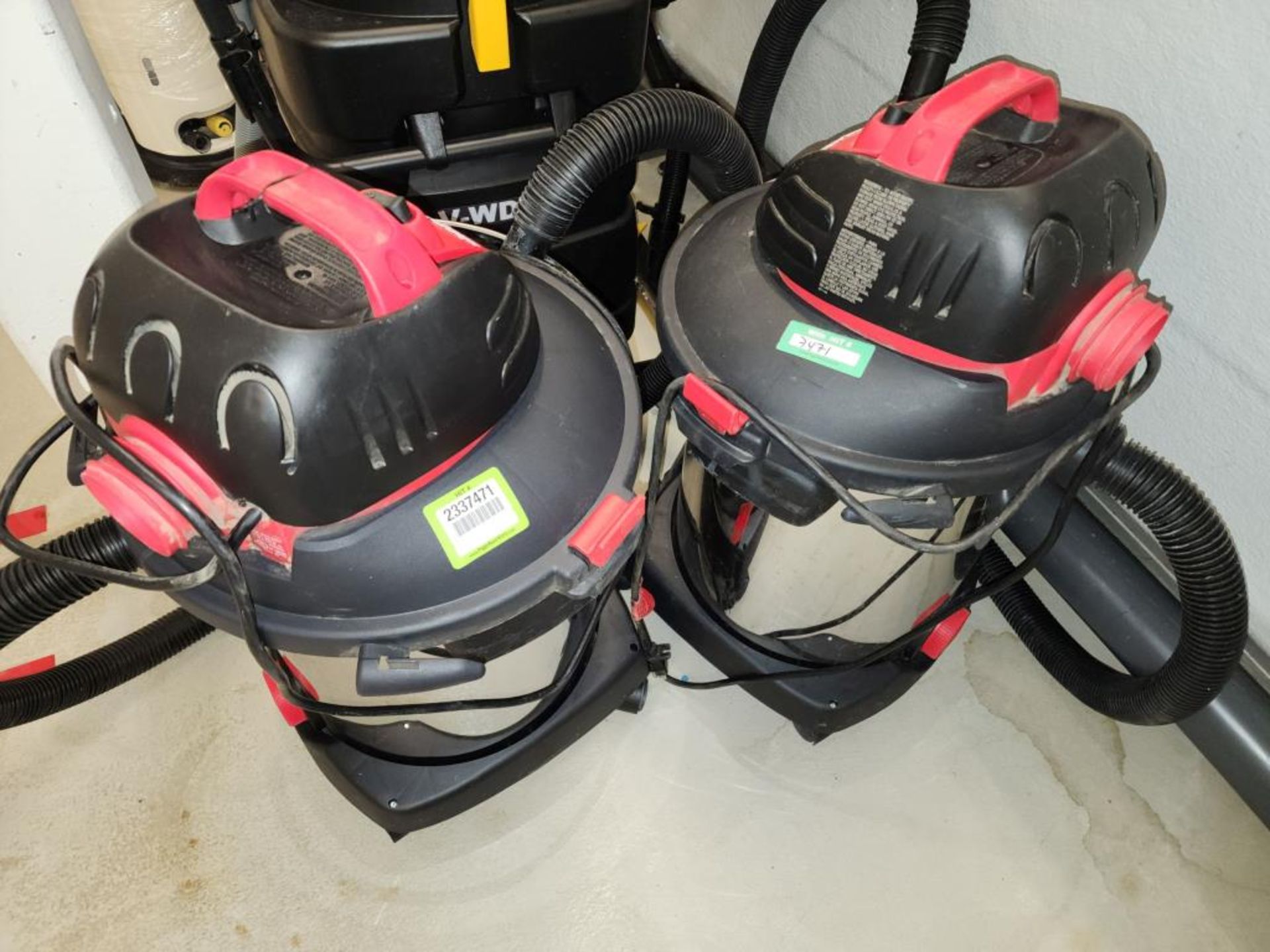 (2) Shopvac SS Units - Image 2 of 5