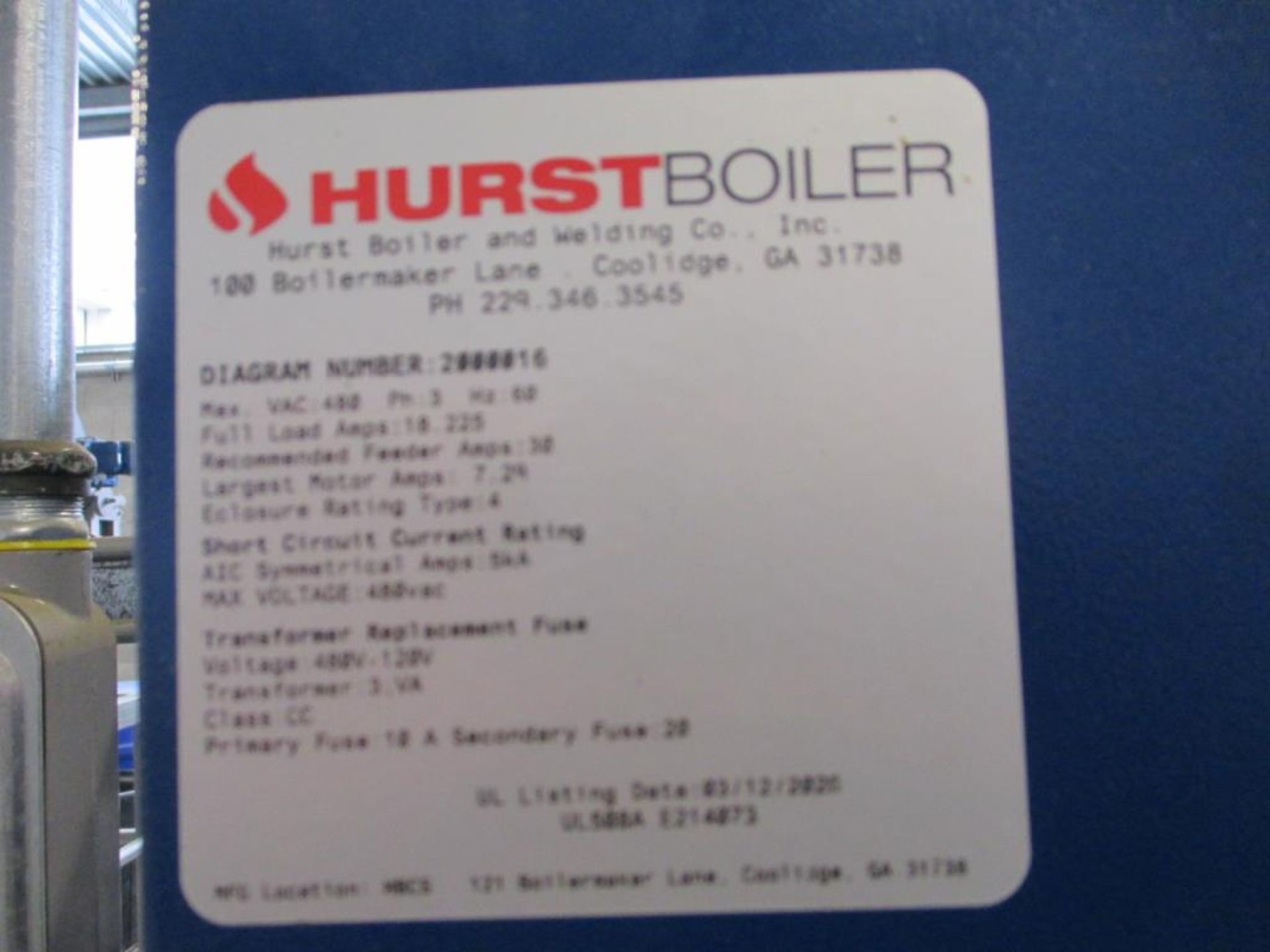 Hurst Boiler / Water Feed - Image 4 of 9