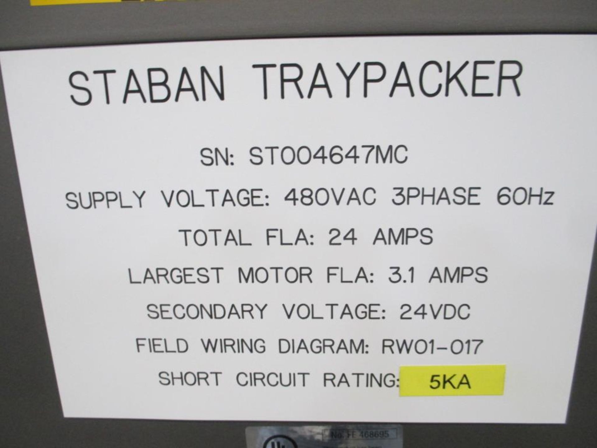 Staban Tray Packer - Image 4 of 11