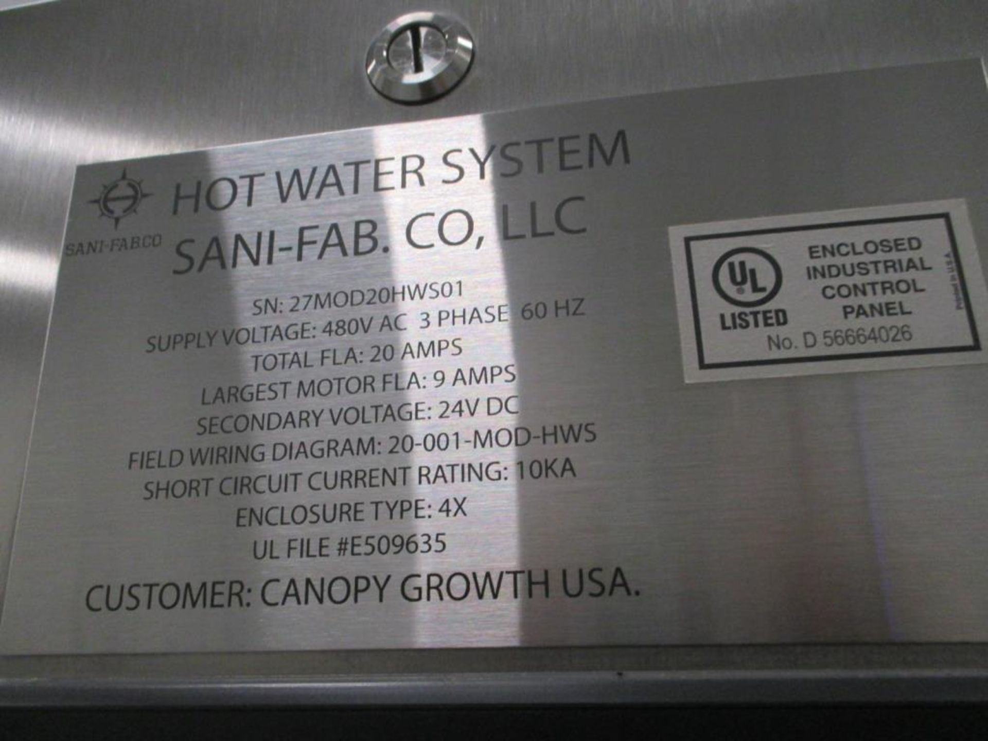 Sani-Fab Hot Water System - Image 12 of 12