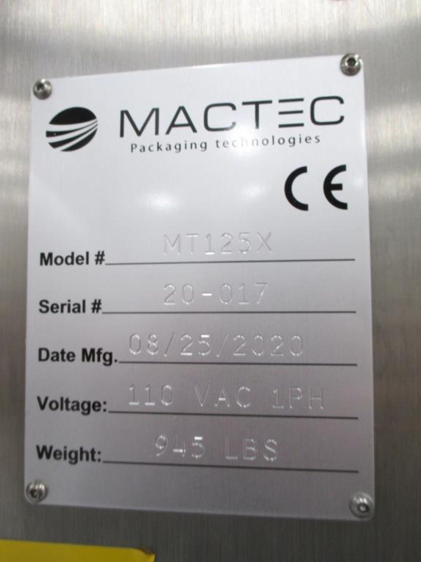 Mactec Blister Machine - Image 10 of 12