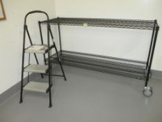 Uline Wire-Rack Cart