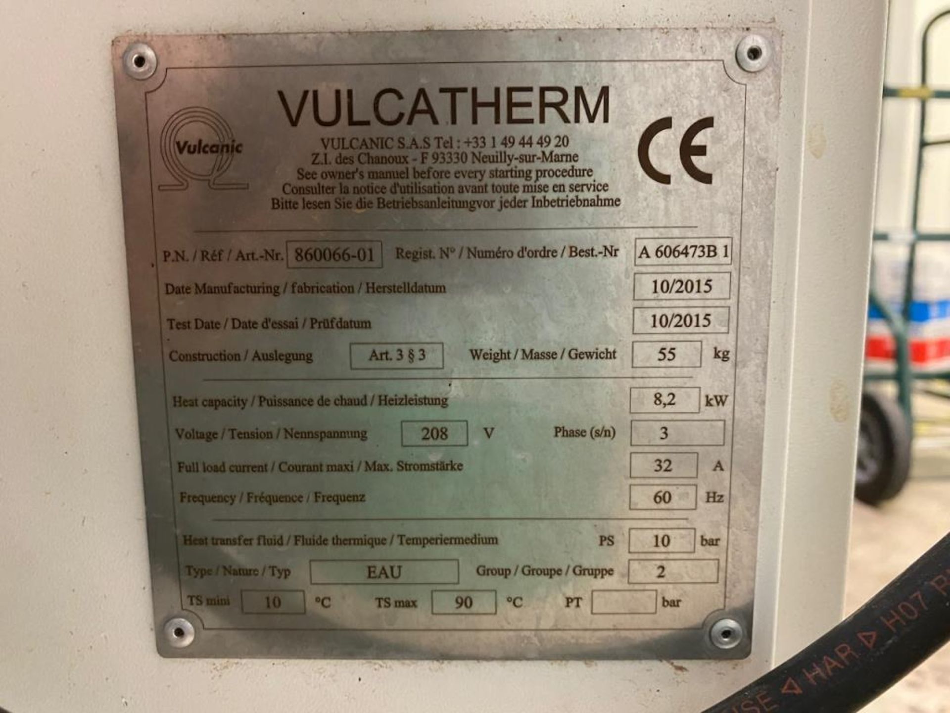 Vulcatherm Heater - Image 2 of 3