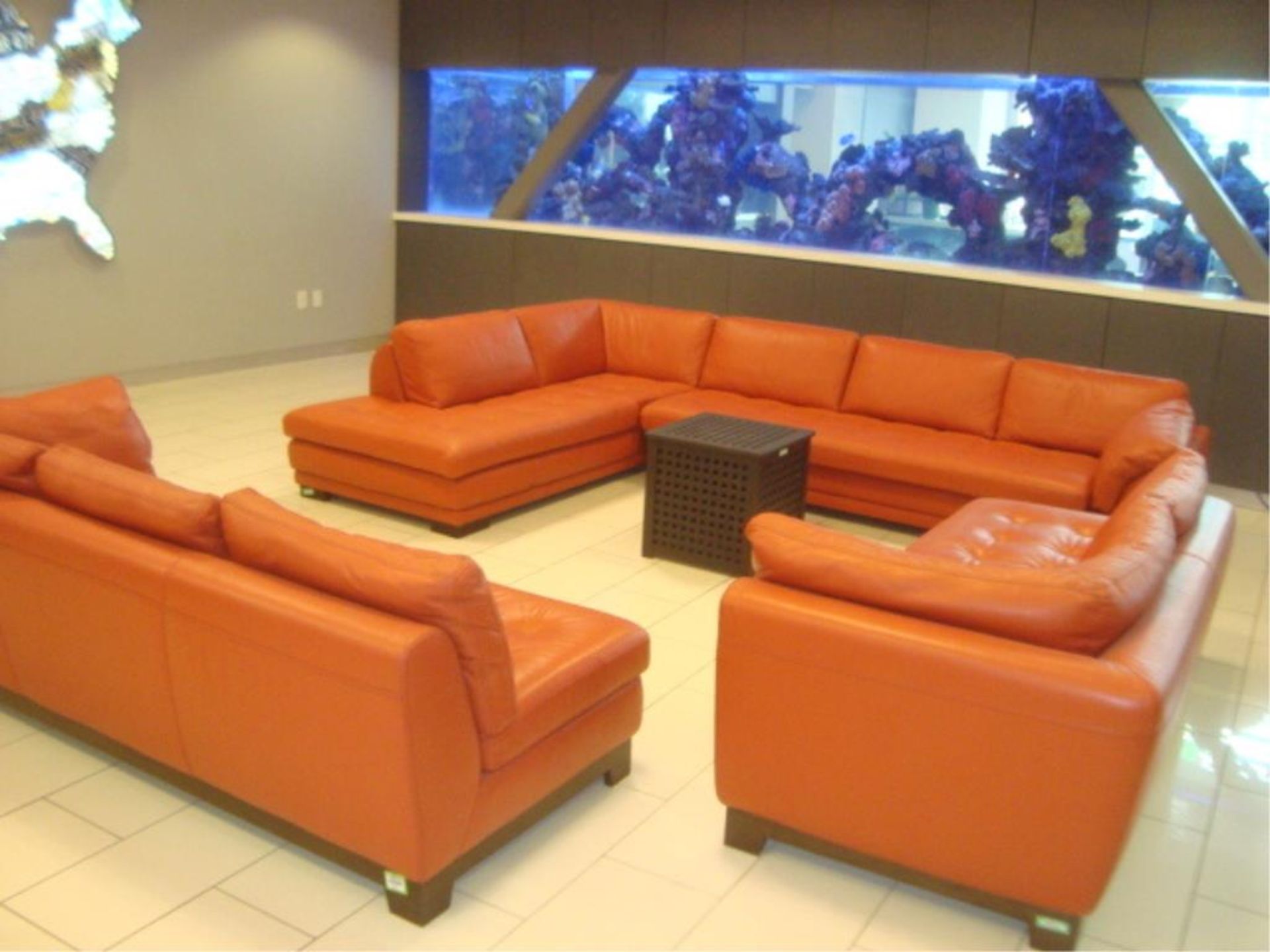 Genuine Leather 4-Piece Sectional - Image 11 of 11