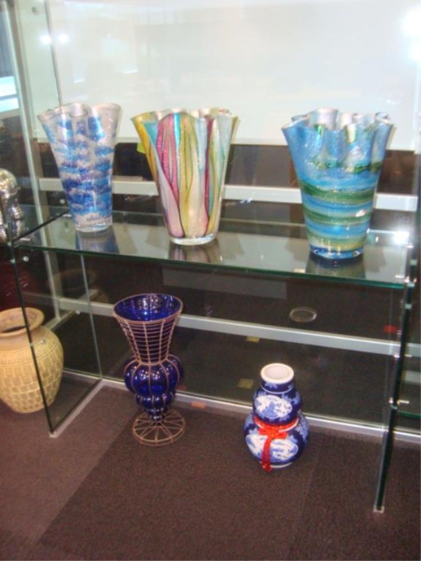 Assorted Vases & Decorative Glassware - Image 9 of 11
