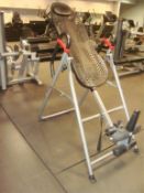 Inversion Table- Back Swing