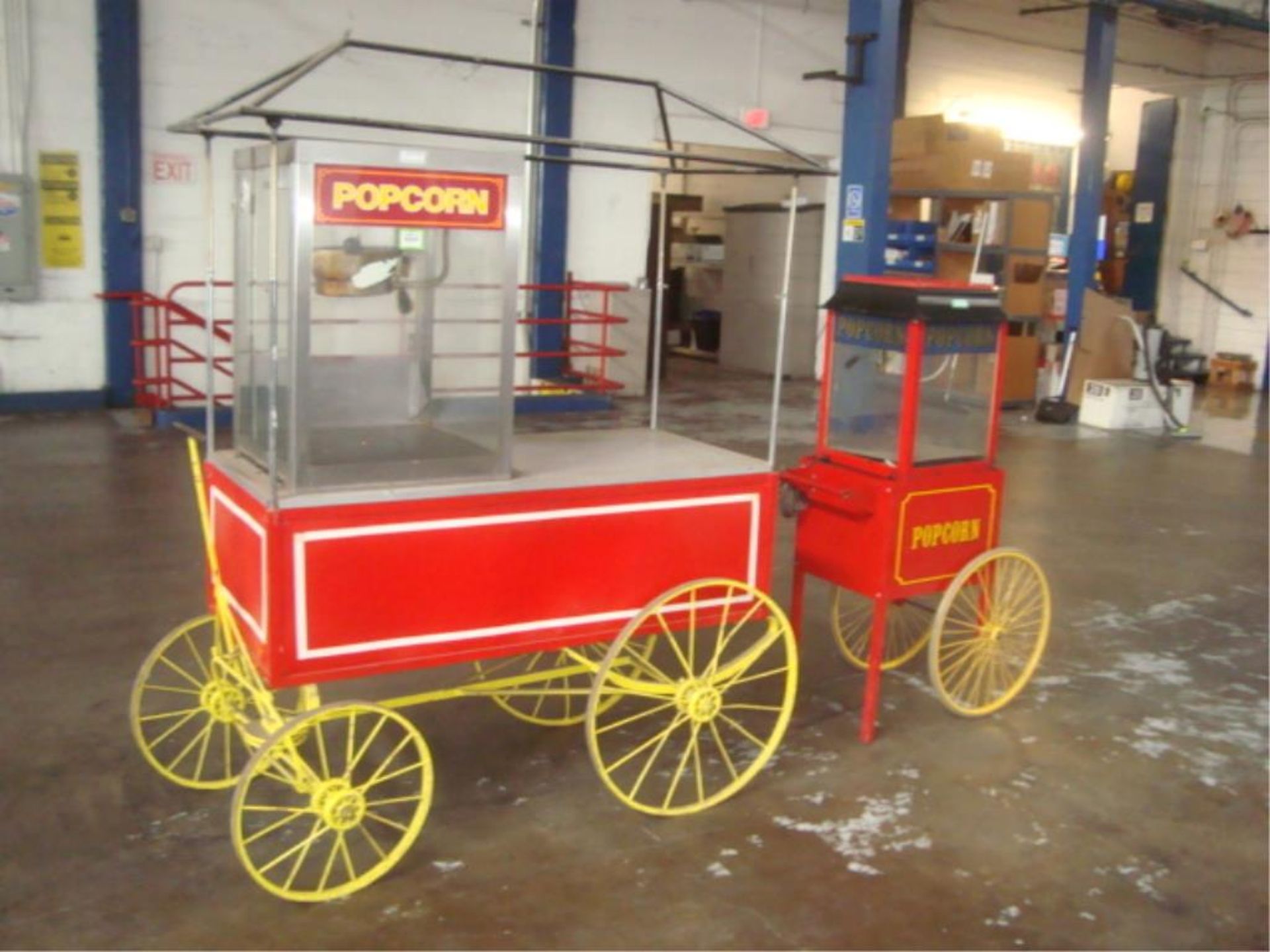 Kettle Popcorn Maker Carts