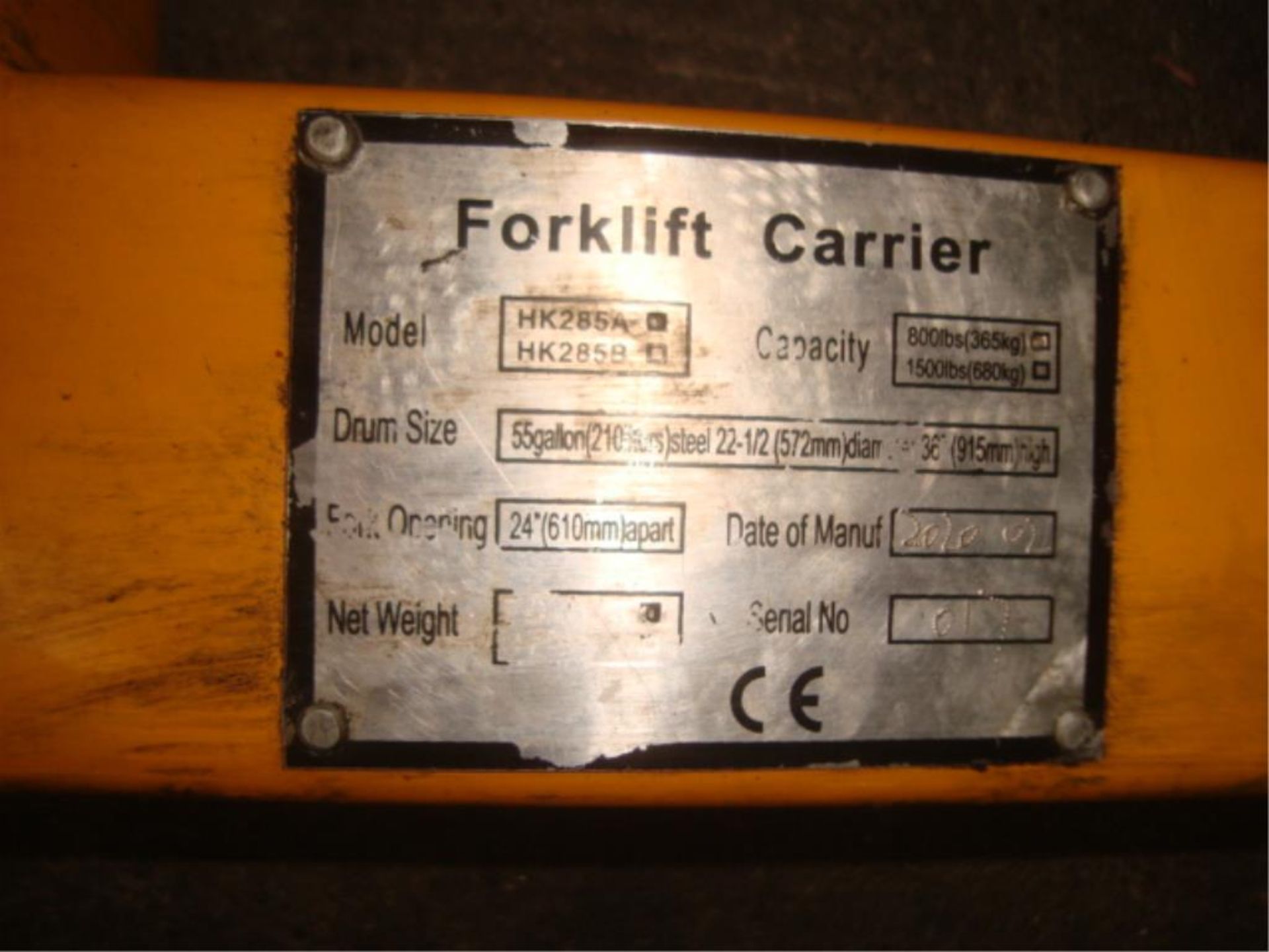 Forklift Tilting Drum Carrier - Image 4 of 5