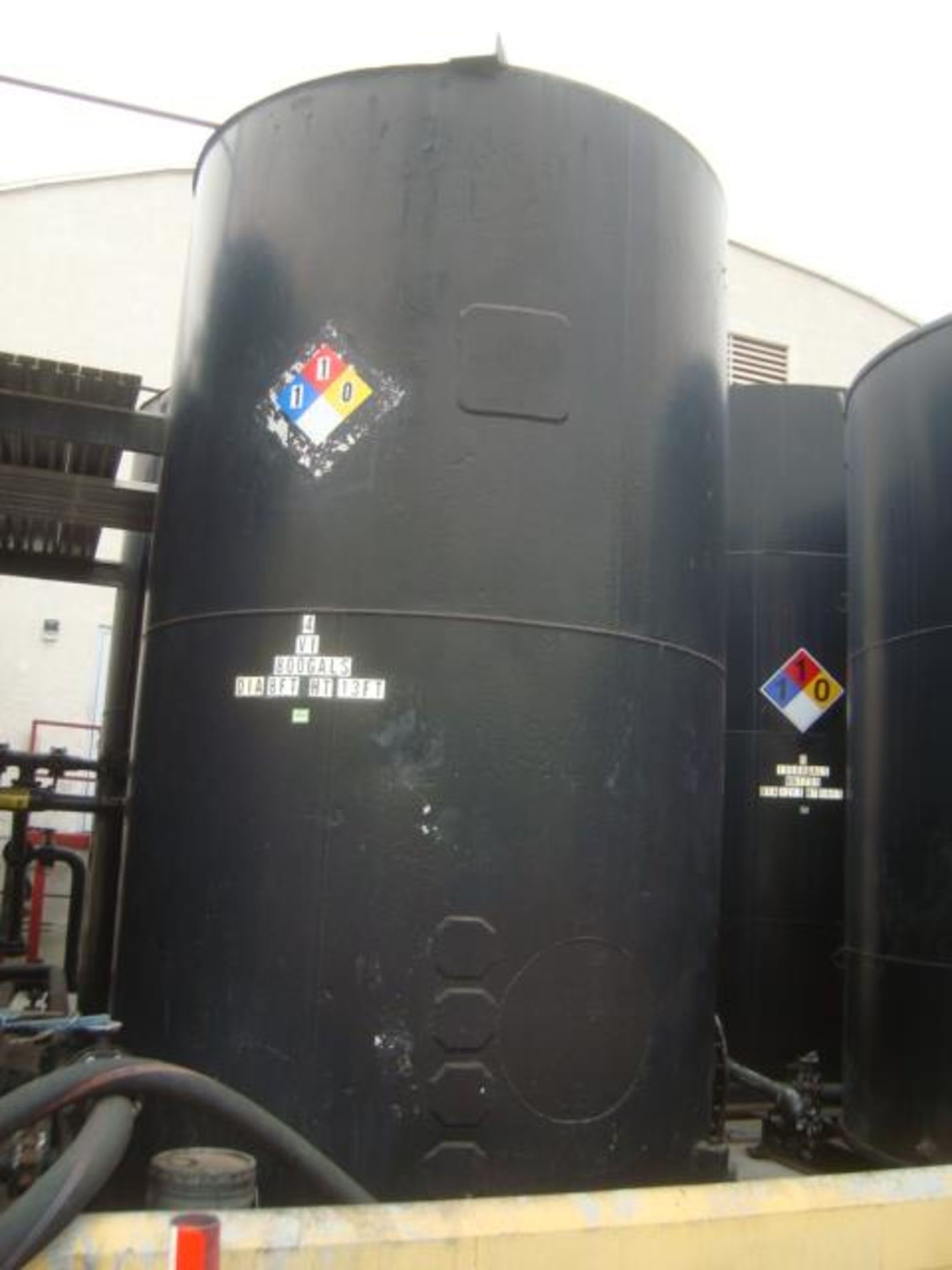 4800 Gallon Cap. Closed Top Tank