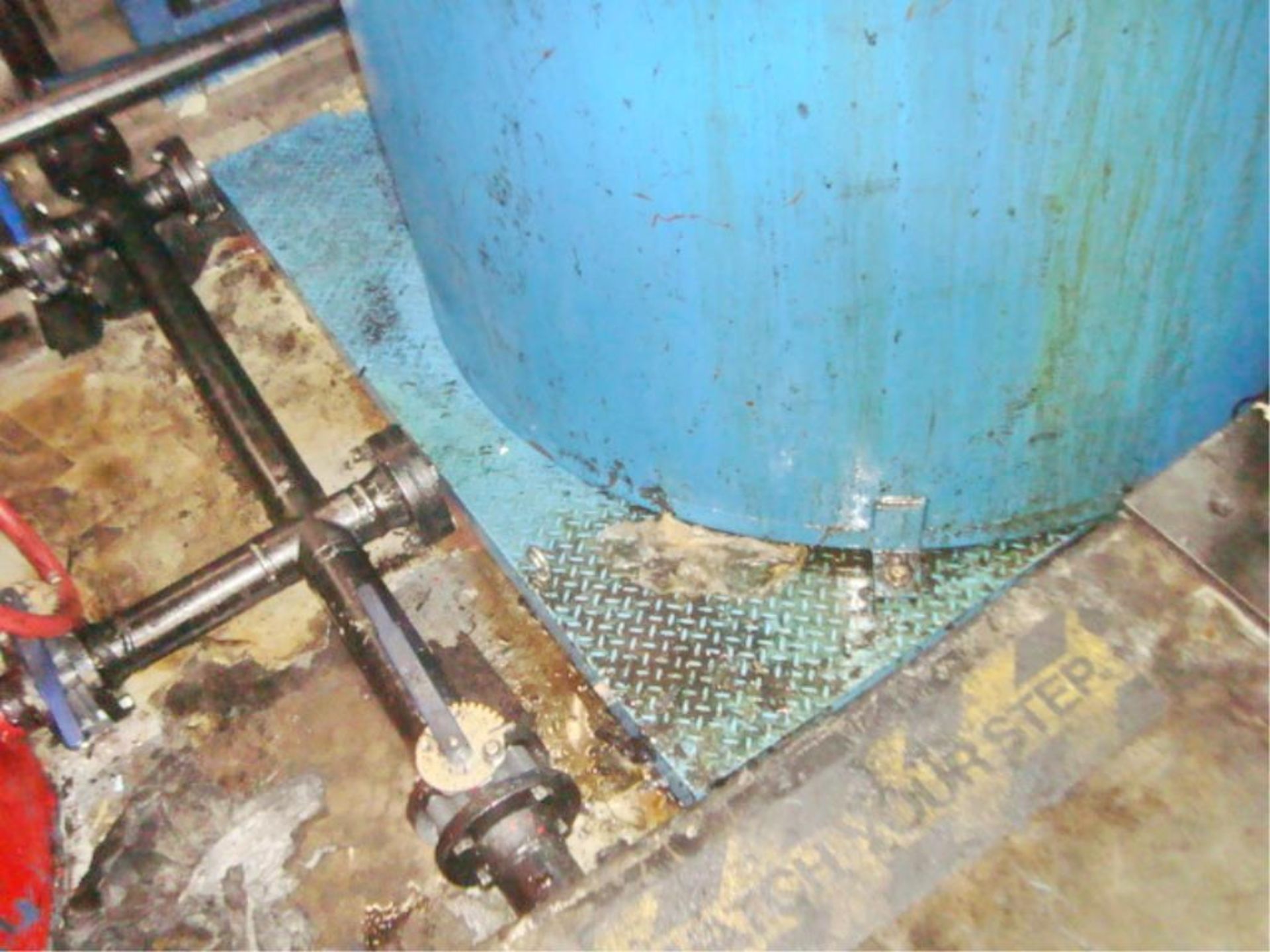 700 Gallon Cap. Open Top Mixing Tank W-20-HP - Image 9 of 10