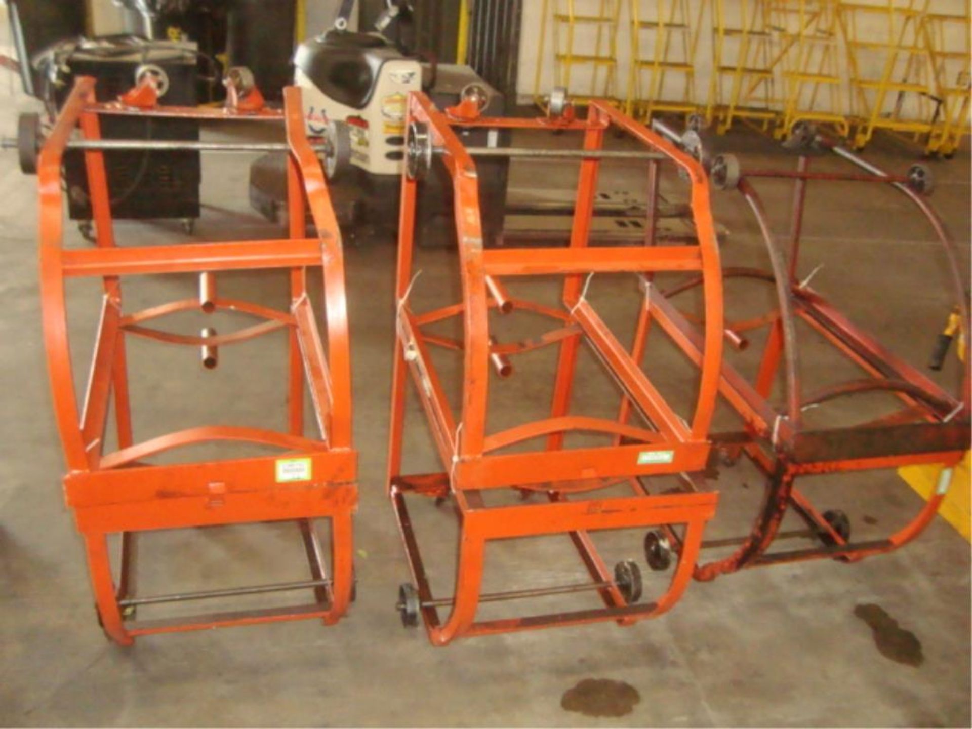 4-Wheeled Drum Transport Dollies - Image 3 of 5