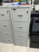 FireKing 4 Drawer File Cabinet