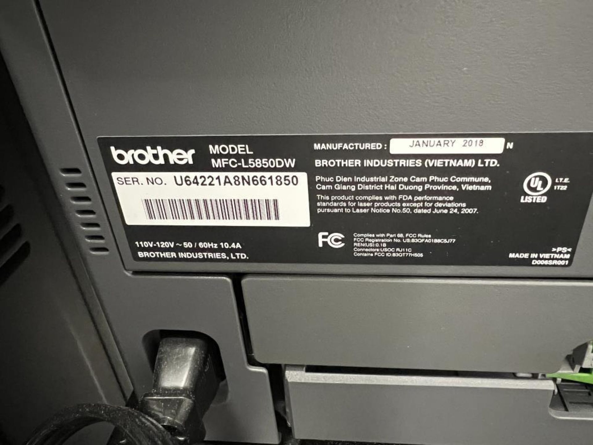 Brother All in One Printer - Image 2 of 2