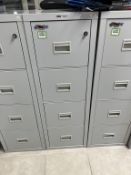 FireKing 4 Drawer File Cabinet