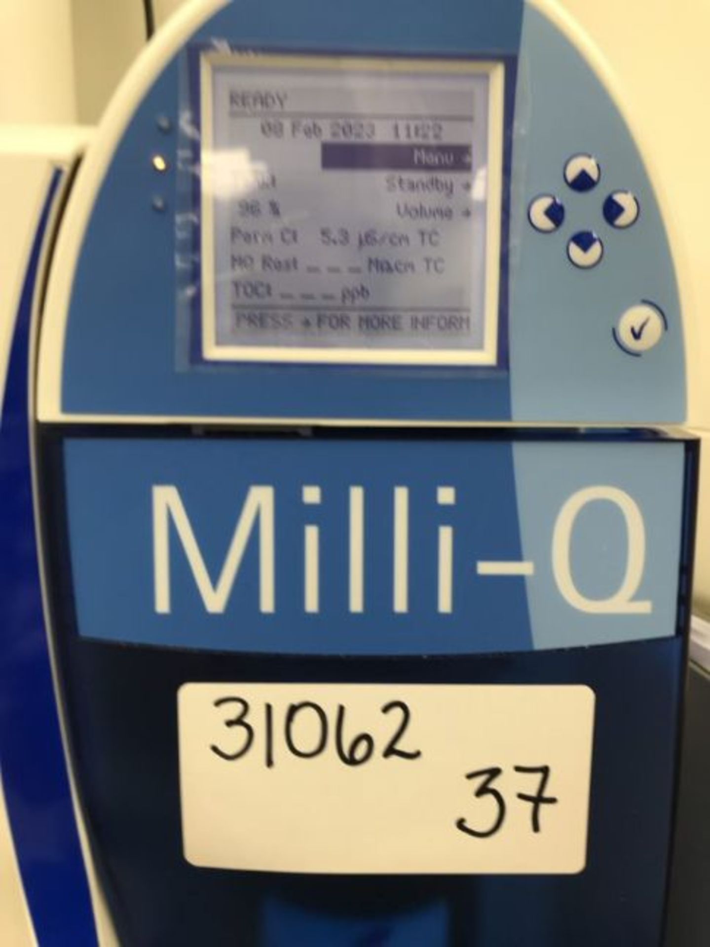 Milli Q Ultra pure Water Treatment System - Image 9 of 9