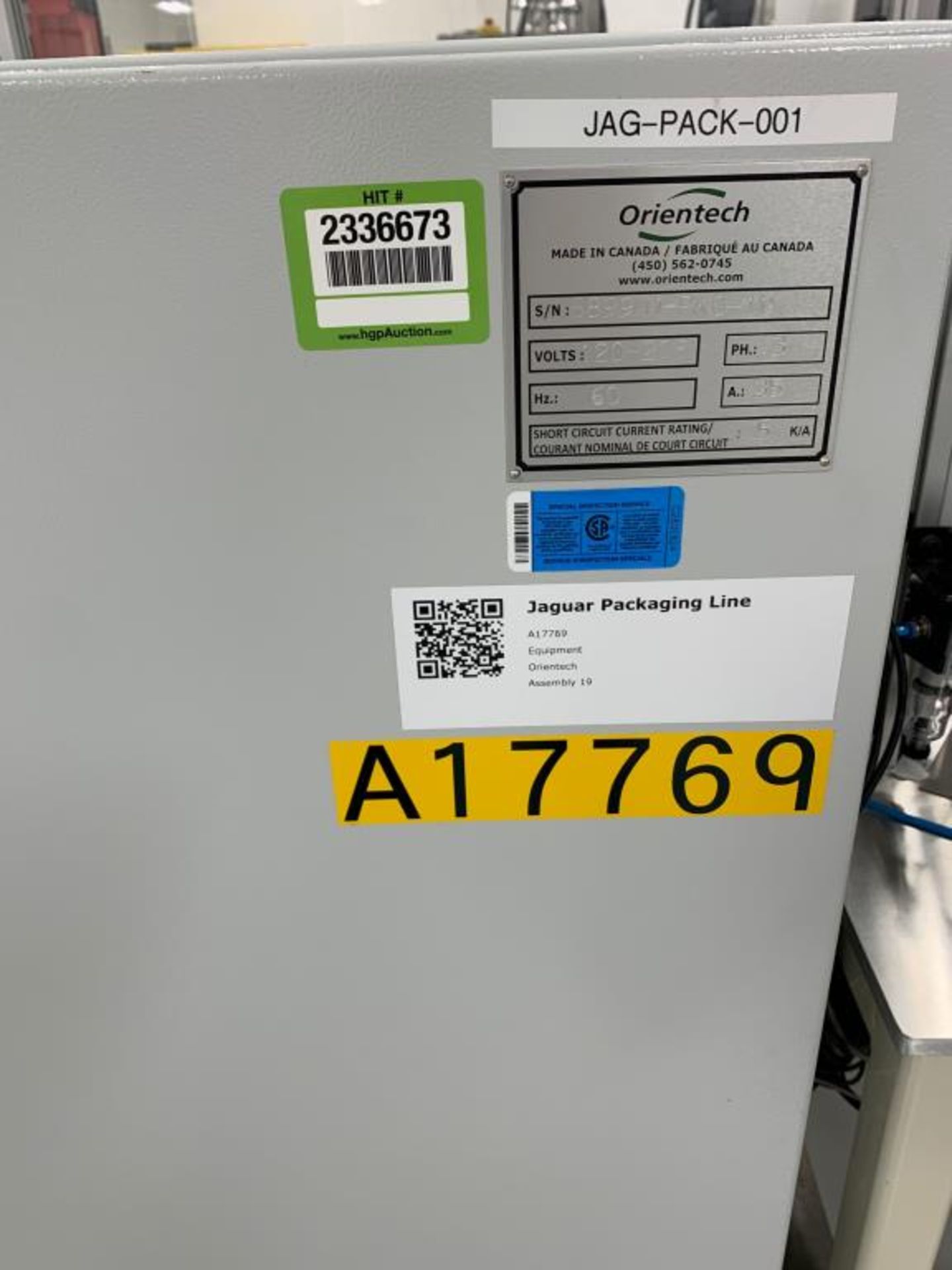 Orientech Vape Labelling/Packaging Machine - Image 8 of 8
