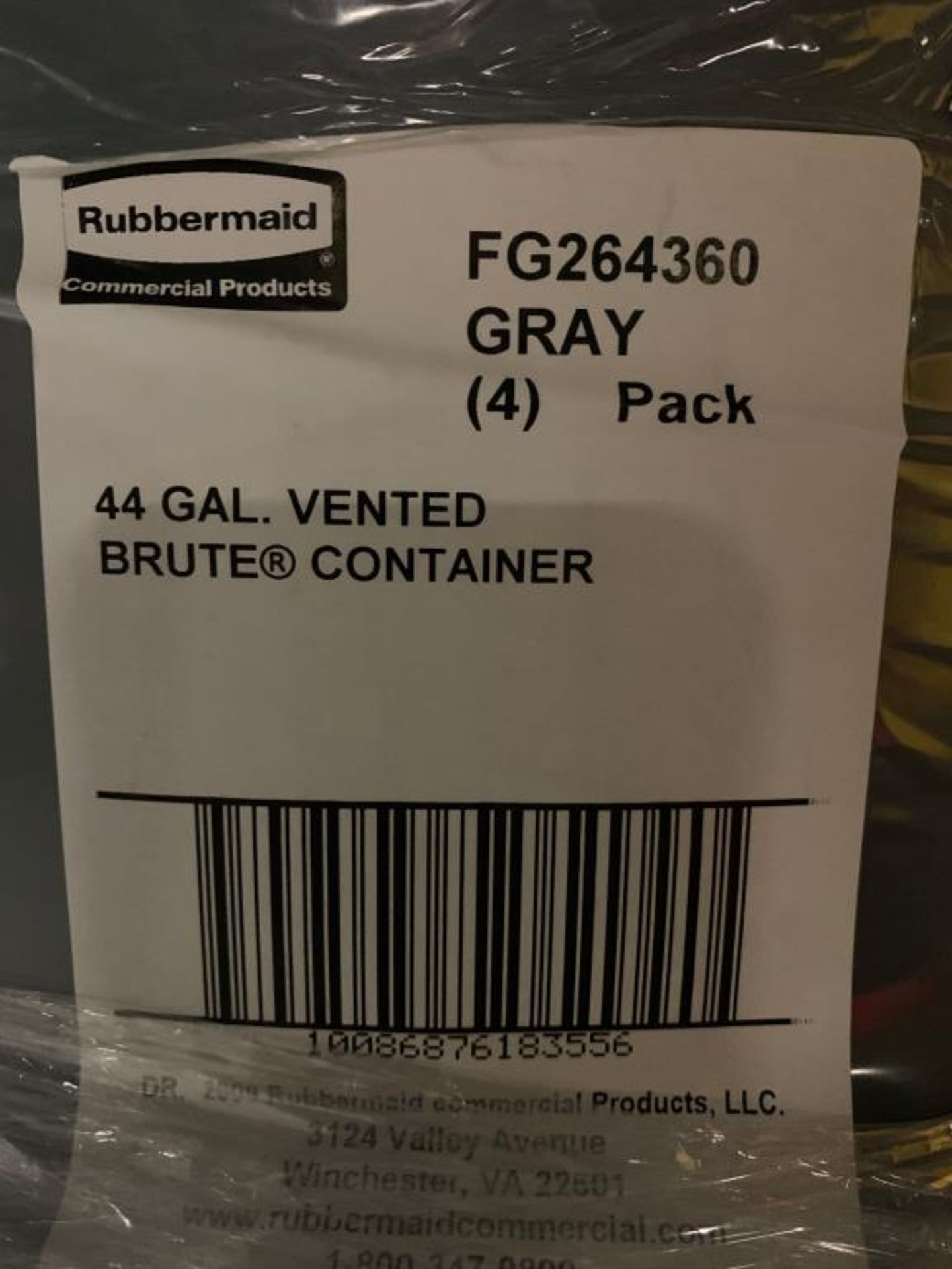 Rubbermaid Brute Garbage Cans - Image 6 of 6