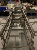 Keltech 7 Section Rolling Conveyor