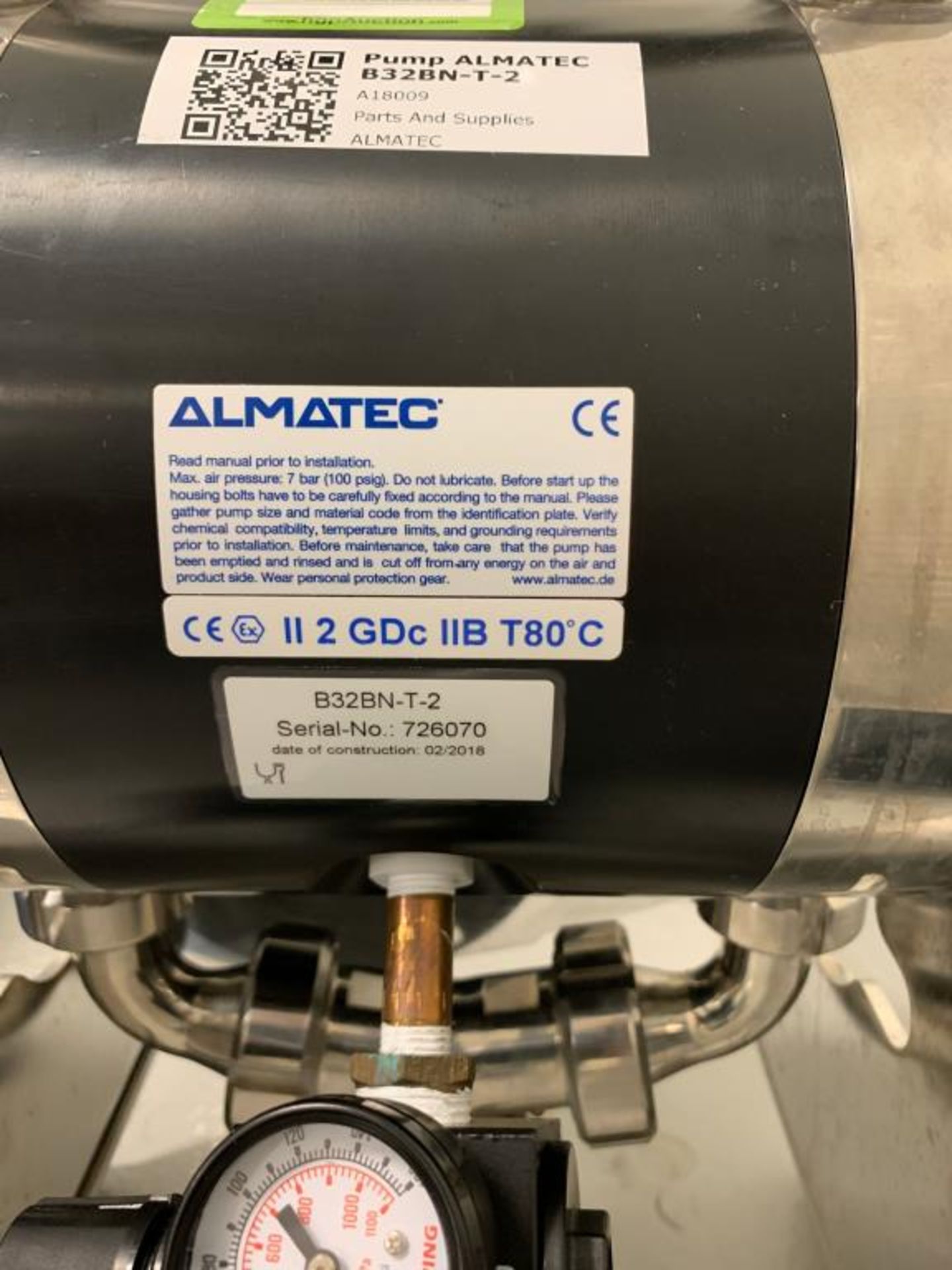 Almatec Pump Spare - Image 2 of 3