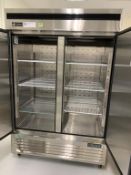 EFI Vertical Double Door Upright Freezer