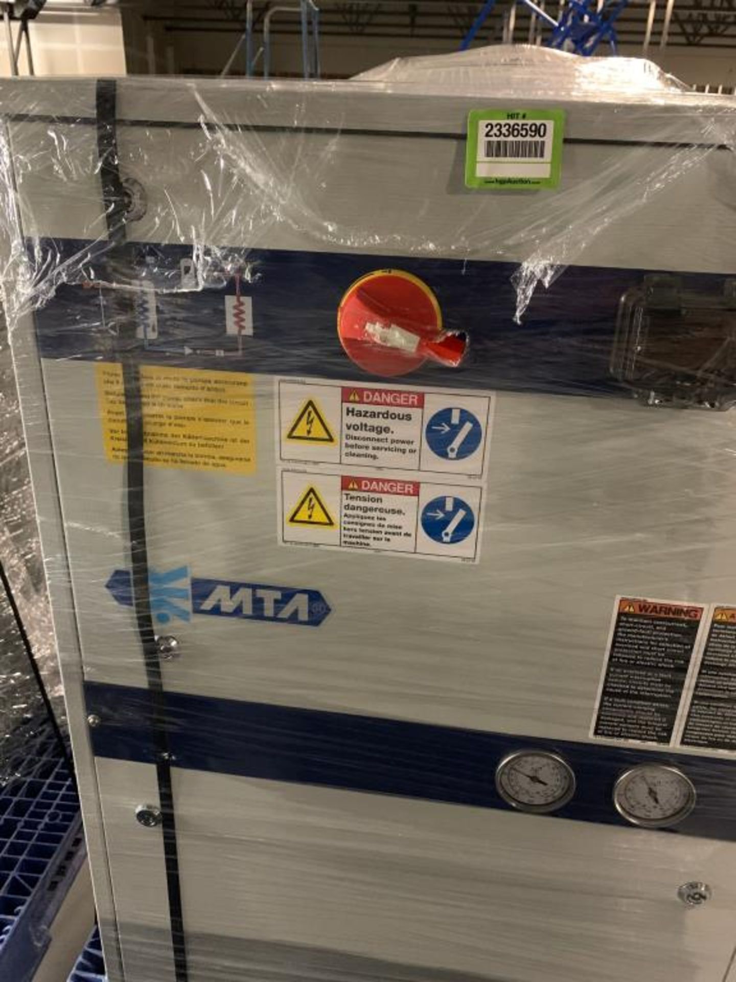 MTA Industrial Process Water Chiller