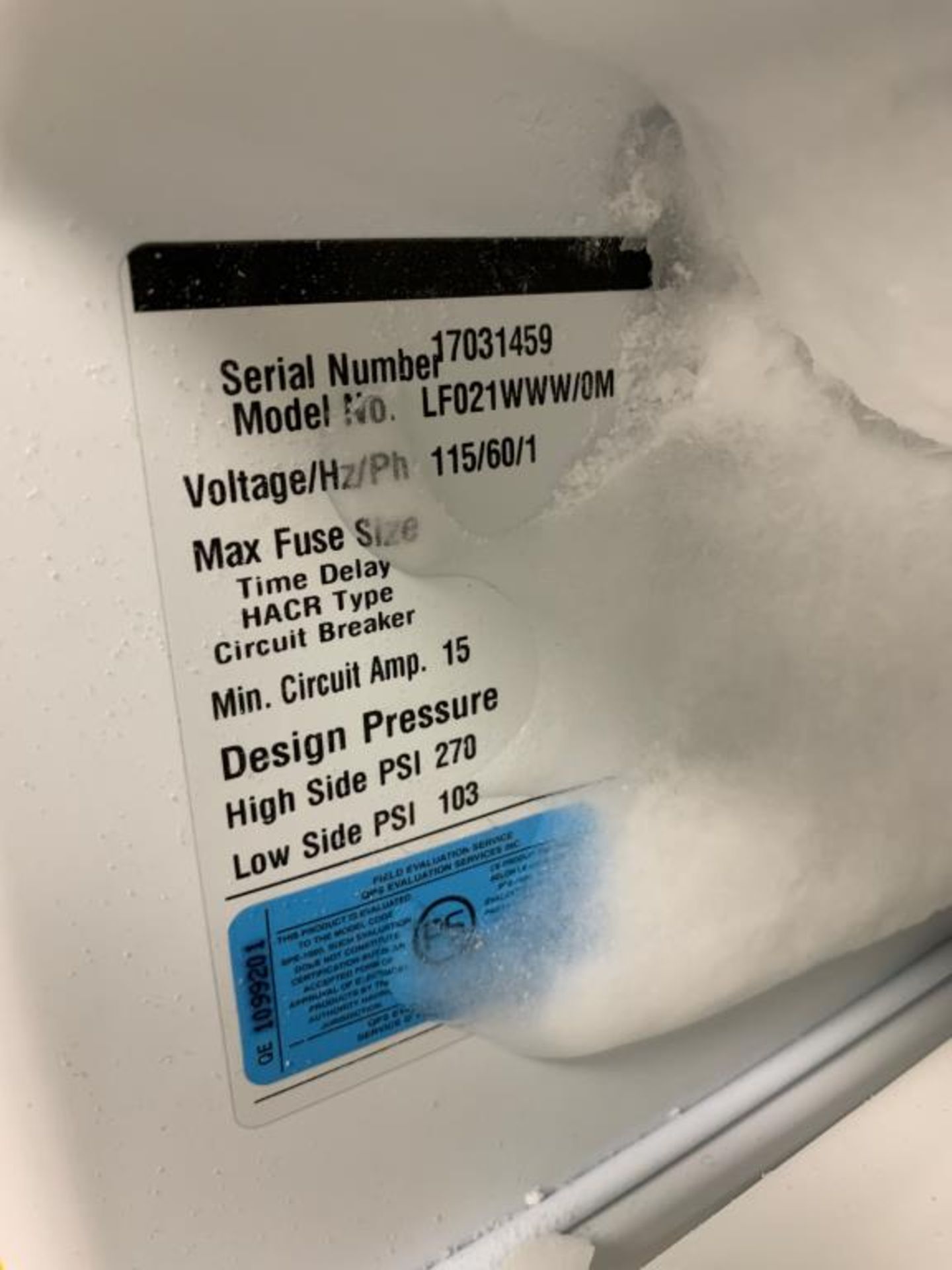 Norlake Mini Freezer - Image 2 of 3