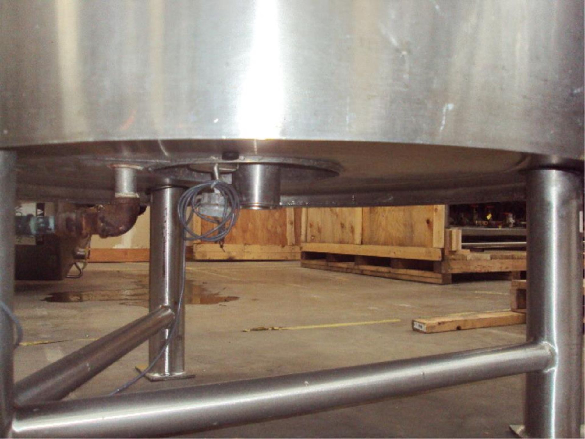 250 Gallon Cap SS Jacketed Mixing Tank - Image 10 of 10